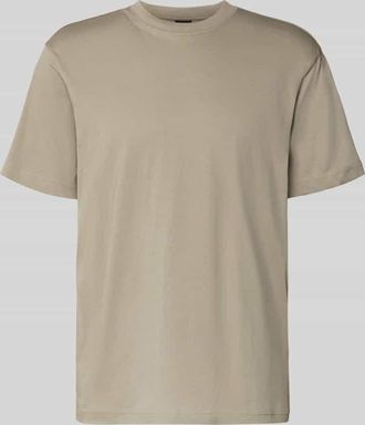 G-Star T-Shirt aus Baumwolle mit Rundhalsausschnitt in Sand, Gr&ouml;&szlig;e XXL