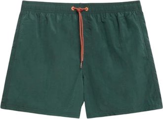 Sundek Nylon Zwemboxer met Zakken - Heren - Strandmode - Groen - 2XL - Nylon - Badmode
