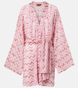 Missoni Zigzag lame robe