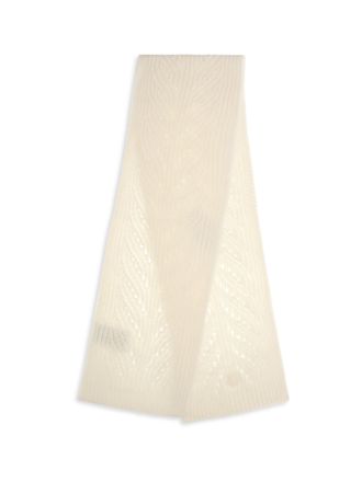 Moncler Tricot Alpaca and Cashmere-Blend Scarf - Beige