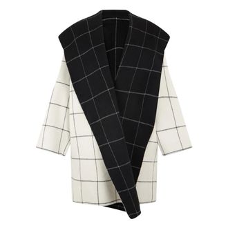 Toteme Cappotto in Lana Reversibile - - Knitwear - Donna - Multicolore - S