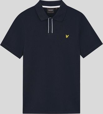 Lyle & Scott Lyle And Scott Mens Placket Tipped Polo Shirt - Size: Regular/50