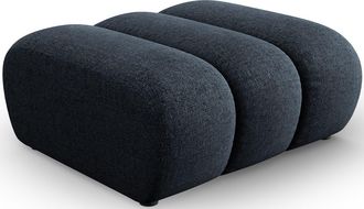BLOOMINGLOFT Design Sitzpouf Lupine - Chenille-Bezug