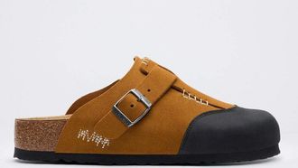 Birkenstock Boston Cap Leve pu Camel