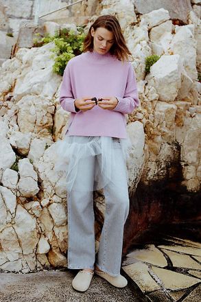 AG - Adriano Goldschmied AG Adria Mid-Rise Wide-Leg Jeans