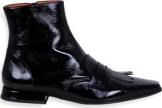 Chie Mihara Gatusa tassel boots - women - Leather/Leather/Leather/Rubber - 37 1/2 - Black