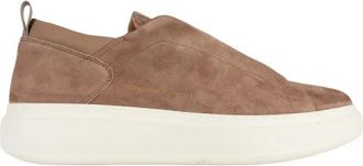 Alexander Smith Wembley Slip-On - Heren - Sneakers - Bruin - 44 EU - Su&egrave;de - Schoenen