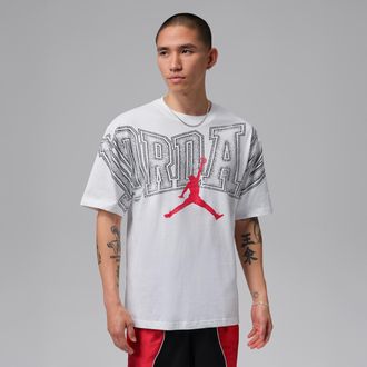 Nike Jordan Mens Jordan Graphic T-Shirt in White | IQ0708-100