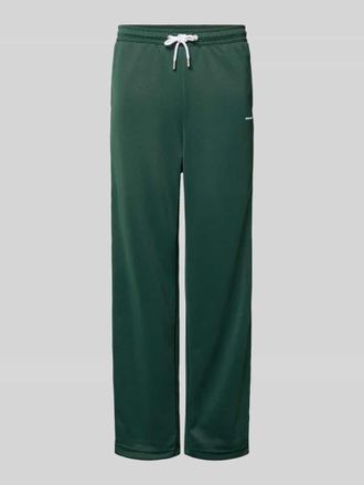 Pegador Wide Leg Sweatpants mit elastischem Bund in Dunkelgruen, Gr&ouml;&szlig;e XXL