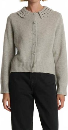 Nation Ltd Addie Cardigan In Heather Grey