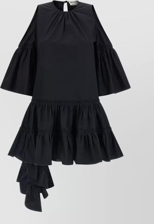 J.W.Anderson dress bell sleeves keyhole neckline asymmetric