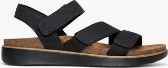 Skechers Womens Skechers LIFTED COMFORT Womens Ankle Strap Sandals Black - Size: 6