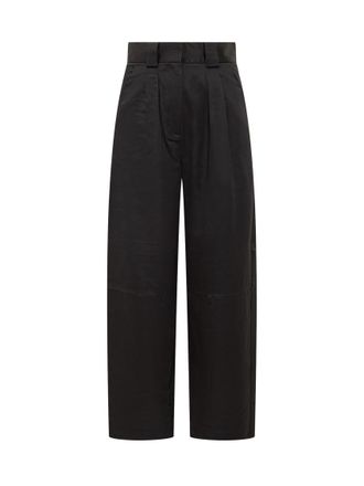 Iro Black Relaxed Pleated Pants