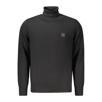 HUGO BOSS Black Wool Mens Mens Sweater