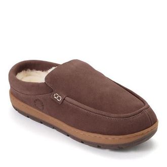 Dearfoams Fireside Melbourne Water Repellent Rugged Clog in Coffee at Nordstrom, Size 10