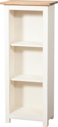 Biscottini International Mobile Libreria Bassa 98x42 Cm Libreria Verticale Legno Massello Scaffale Libreria