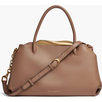 DKNY Poplin Small Satchel in Toasted Almond at Nordstrom