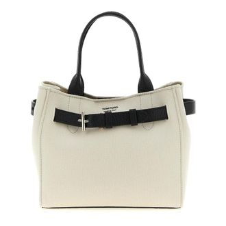 Tom Ford Tote Bags, female, White, Size: ONE SIZE Small Audrey Shopping Bag
