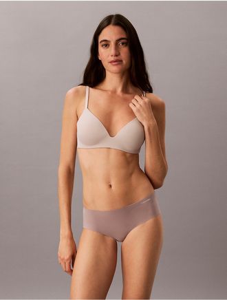 Calvin Klein Womens Perfectly Fit Wirefree T-Shirt Bra - Neutral - 32B