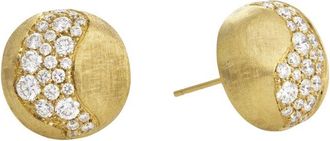 Marco Bicego Africa 18K Diamond Earrings