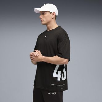 Puma T-shirt oversize Graphics Training da uomo, Abbigliamento, Nero, XXL