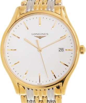 Longines Lyre Quartz White Dial Mens Watch L4.859.2.12.7