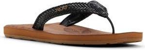 Roxy Lili III Flip Flop in Black at Nordstrom Rack, Size 10