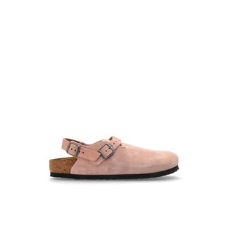 Birkenstock Clogs, female, Pink, Size: 13 US Tokio II Suede
