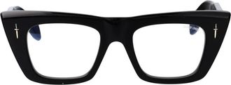 Cutler and Gross Love And Death Cat Eye Opticals - unisex - Brillen - Zwart - 49 MM - Accessoires