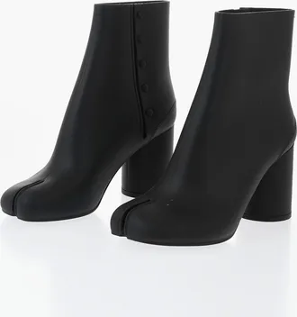 Maison Margiela Stivaletti In Ecopelle Tabi Tacco 6cm Maison Margiela