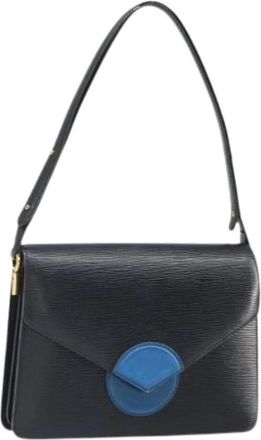 Louis Vuitton Pre-owned Shoulder Bag - Dames - Vintage Schoudertas - Zwart - ONE Size - Leer - Vintage