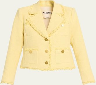 L'agence Sylvia Tweed Jacket