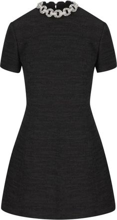 Valentino Vestido Bordado Mini - Dresses - Mujer - Negro - S