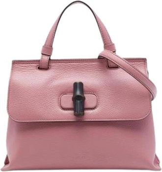 Gucci Pre-owned Daily Satchel - - Pre-owned - Donna - Rosa - ONE SIZE