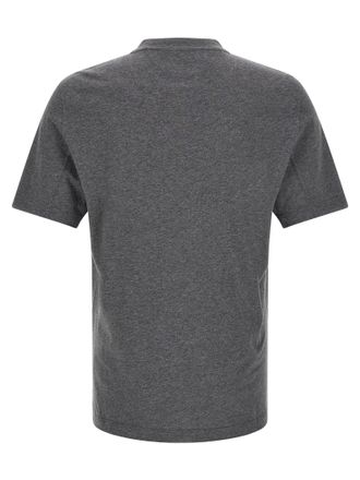 Brunello Cucinelli Mens Gray Cotton T-Shirt