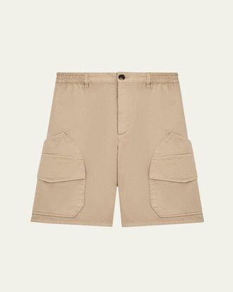 Loewe x Paulas Ibiza Mens Washed Cotton Cargo Shorts