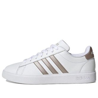 adidas (WMNS) adidas Grand Court White Platinum Metallic GW9215