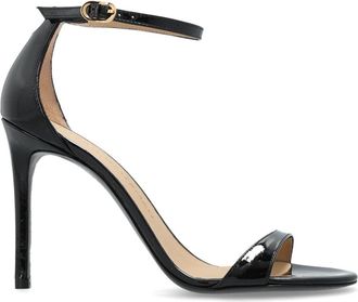 Stuart Weitzman Sandali 100mm in pelle - Nero