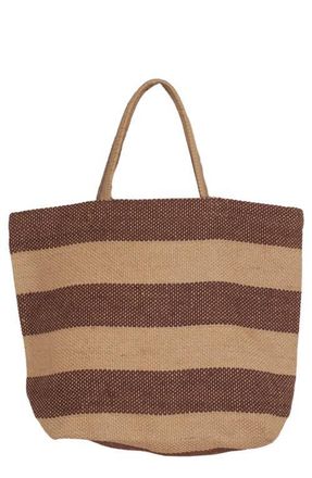 Will & Atlas Brooklyn Market Shopper Jute Tote in Copper at Nordstrom