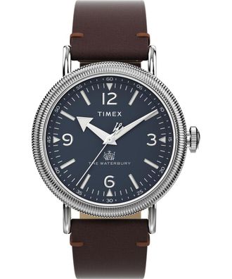 Timex Standard Mens Brown Watch TW2W20400 Leather - One Size