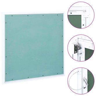 Berkfield Home Access Panel with Aluminium Frame & Plasterboard 600x600 mm