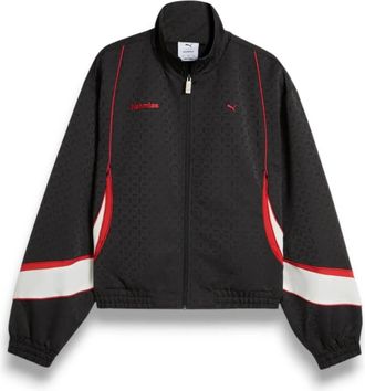 Nahmias Womens Track Jacket In Black