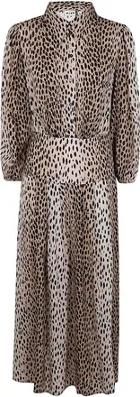 Rixo Izzy Dress Antelope Spot Black