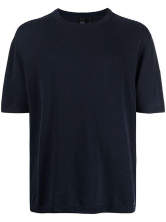 AlphaTauri Maglione girocollo a maniche corte - Blu