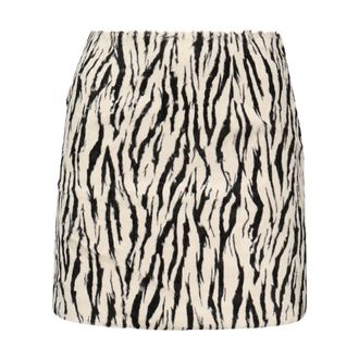 Rotate ROTATE Birger Christensen, Short Skirts, female, Multicolor, Size: XS Printed Mini Skirt