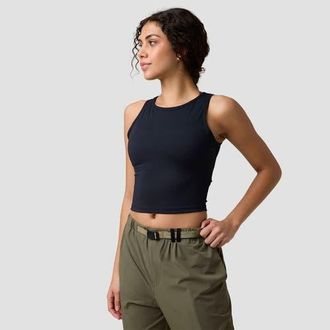 Backcountry Destination Mesh-Back Tank Top - Womens in Black at Nordstrom, Size X-Small