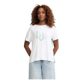 Liu Jo Mujer, Camisetas, Blanco, Talla: S