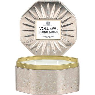 Voluspa Blond Tabac Octagon Tin Candle at Nordstrom Rack