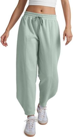 Beyond Yoga LuxeFleece Barrel Leg Sweatpants in Pale Blue at Nordstrom, Size Small