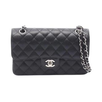 Chanel Pre-owned Vintage Schoudertas - Dames - Pre-owned - Zwart - Maat: ONE Size Leer